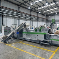 Le fournisseur chinois PP PE HDPE LDPE recycle la ligne de granulation de la machine de granulation de granulés de plastique