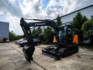 DEVELON DX80D 8 Ton Crawler Excavator <b>Compact</b> Hydraulic Excavator High Performance Construction Machine - Product Image 1
