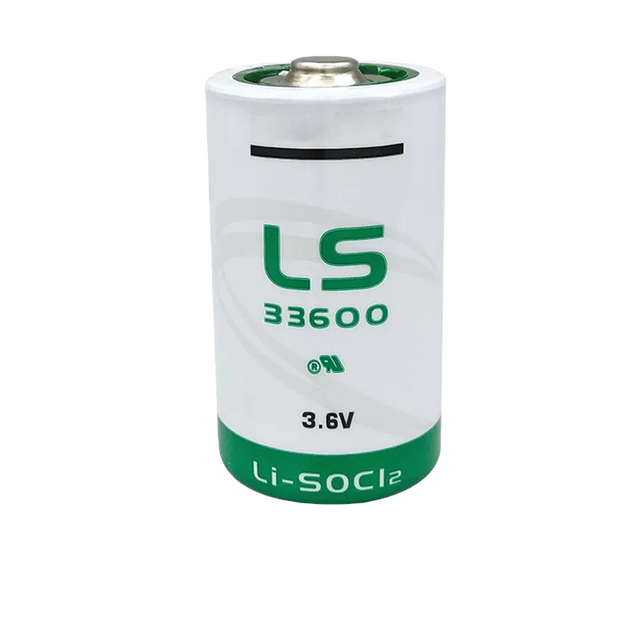 CKXIC LS33600 3.6V Primary (Non-rechargeable) Lithium Thionyl Chloride (Li-SOCl) Battery D-type No.1 Flowmeter Display Long