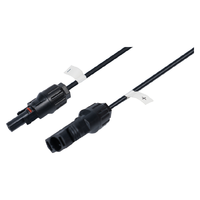 Cable Adaptador de Panel Solar MC4 a 4 en 1, XT60 DC5521 para Estación de Energía Portátil, Cable de Carga Solar Impermeable de 14AWG