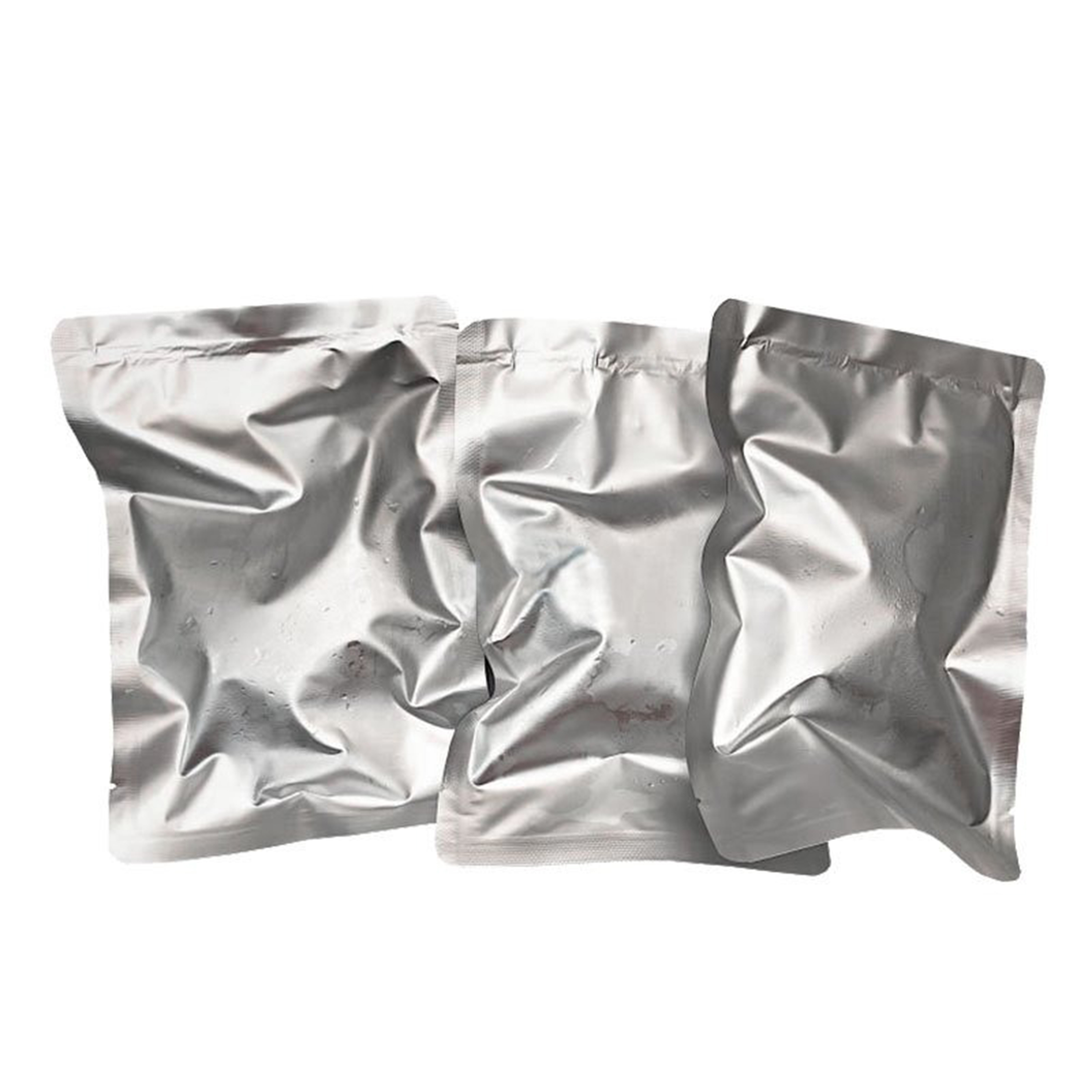 3 Side Sealed Flat Aluminium to Resist High Temperature for Chicken Meat Soup Bean Seafood Vacuum Foil Retort Bags Bags