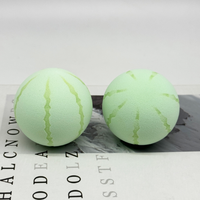 Prix usine Éponge De Maquillage Pastèque Beauté Oeuf Éponge Sans Latex Personnaliser Conception Mignonne Éponge De Maquillage De Pastèque