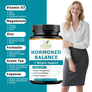 Cápsulas para el Equilibrio Hormonal al por Mayor OEM, Extracto de Pimienta de Cayena, Apoya el Metabolismo Saludable, Ayuda a Equilibrar las Hormonas para Mujeres - Product Image 3