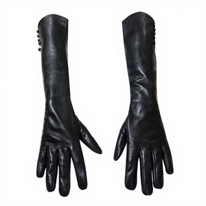 Gants d'hiver en cuir de mouton importé pour hommes et femmes – doublure en cachemire, boucle en métal, respirants, pour le sport et les voyages - Product Image 3