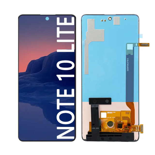 Touch Screen Replacement for Samsung galaxy Note 10 Lite OLED Lcd Display Mobile Phone LCDS Phone Screen Without Frame