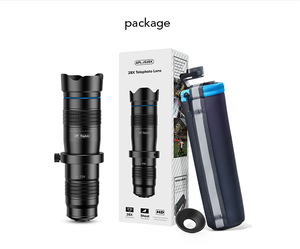 APEXEL Envío Gratuito Clip para Cámara de Teléfono Inteligente Lente Telescópica 28X para iPhone y Android - Product Image 4