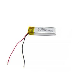 350926 60mah 3.7V 전자 기기를 위한 작은 재충전용 중합체 건전지 - Product Image 3