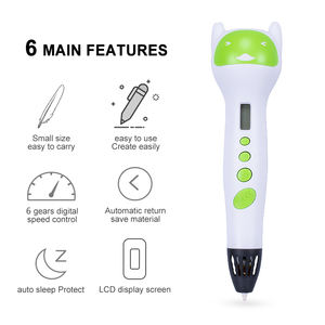 Trẻ Em Chất Lượng Tốt Màn Hình LCD Hiển Thị 3d Vẽ Bút Quà Tặng Giáng Sinh Tốt Nhất Kid 3d Bút In 3d Bút - Product Image 4