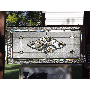 Phao thủy tinh bevel cụm bình thường rõ ràng rắn màu 5mm thủy tinh beveled cụm bán buôn tùy chỉnh mô hình beveled cụm thủy tinh - Product Image 6