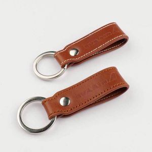 Porte-clés personnalisé avec logo lumineux, porte-clés de voiture en métal avec chaîne en cuir PU et anneau porte-clés, gravure de logo sur les porte-clés - Product Image 4