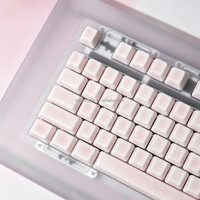 Ensemble de touches de clavier en céramique avec glaçure craquelée de qualité supérieure, profil original pour clavier mécanique, artisanat personnalisé