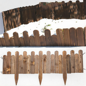 Valla de Madera Tratada Térmicamente, Antiséptica Natural, Ecológica, Impermeable, para Patio Trasero, Valla para Exteriores - Product Image 3