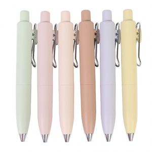 Mini Chubby Quick-Drying Neutral Plastic Pocket Pen with Thick Ink 0.5mm Tip Stylish Click-Action for Students and Office Use - Product Image 5