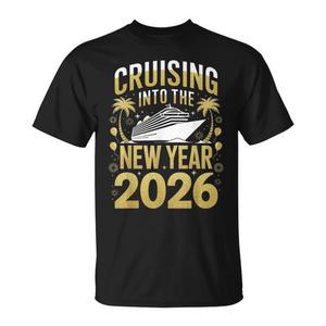 T-shirt per il viaggio di crociera nel nuovo anno 2026, camicia coordinata per le vacanze in crociera - Product Image 1