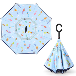 YUBO 19 pouces bonne qualité personnage de dessin animé enfants <span class=keywords><strong>parapluie</strong></span> pour <span class=keywords><strong>petit</strong></span> garçon OEM impression personnalisée accepter enfants <span class=keywords><strong>parapluie</strong></span> inversé - Product Image 4