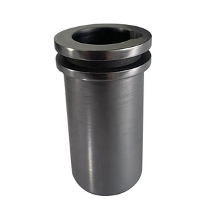 <span class=keywords><strong>Prix</strong></span> d'usine bon marché Four à induction personnalisé à haute résistance Creuset en graphite de carbone en fonte d'aluminium à vendre - Product Image 2