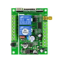 Récepteur de relais sans fil universel RF mini à 2 canaux, 315/433 MHz, large plage de tension, télécommande, DC12-36V