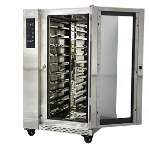 Four à convection électrique commercial à air chaud 10 plateaux HELAXEN GDR-10E 15kW 380V, commande par bouton, autoportant, multi-prises, pour <span class=keywords><strong>boulangerie</strong></span> - Product Image 3