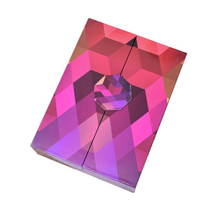 Lujo Año Nuevo vacaciones Día de San Valentín doble abierto Caja de regalo sorpresa tinta de soja personalizada <span class=keywords><strong>Cubo</strong></span> de <span class=keywords><strong>Rubik</strong></span> Loción vodka champán caja de <span class=keywords><strong>papel</strong></span> - Product Image 6