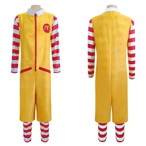 Disfraz de Halloween de Ronald McDonald, Traje de Payaso con Pantalones y Camiseta, ¡Oferta! - Product Image 5