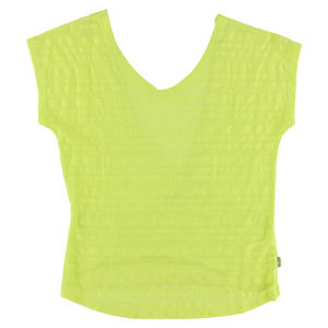Camiseta Reversible de Manga Corta para Mujer Smartwool, Color Amarillo, Talla M |   100% Auténtico - Product Image 1