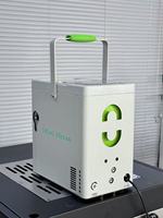 Machine de nettoyage à glace sèche économique pour climatiseurs, machine de sablage à glace sèche portable avec buse