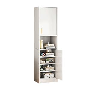 Armario de Almacenamiento de Gran Capacidad Personalizado de Alta Calidad, Estanterías de Madera para Libros, Armarios para Dormitorio y Sala de Estar - Product Image 4