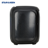 STARQUEEN Altavoz Portátil con Molde Privado, Altavoz TWS BT Recargable, Altavoz para Fiestas al Aire Libre con Luces Cambiables