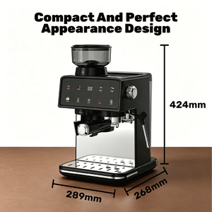 Macchina per Espresso Professionale da 20 Bar per Casa con Macinacaffè, Macchina per <span class=keywords><strong>Cappuccino</strong></span> ed Espresso Personalizzabile - Product Image 6