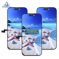 Écran LCD complet HX Incell COF pour iPhone 16 Pro – Remplacement d'écran, dalle, afficheur et numériseur pour iPhone 16 Pro
