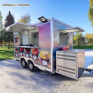 2025 New Design Truck Coffee Van <b>Trailers</b> Fully Equipped Us Standards Street Food Kiosk - Product Image 5