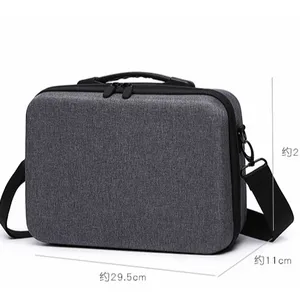 HEDACustom Zipper Hard Shell EVA Foam Travel Tool Carry Case Apply To VR Glasses Oculus Quest 2,Custom Printed EVA Equipment Cas