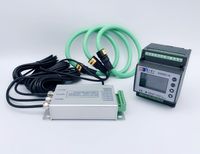 Capteur de courant universel, bobine rogowski avec amplificateur, sonde de courant AC Flexible, 1V à 2000a