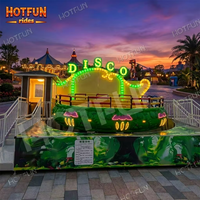 Attrazione Girevole Disco Tagada a Prezzo di Fabbrica Hotfun, Giostre per Parchi Divertimento e Luna Park all'Aperto in Vendita