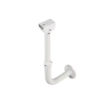 Fournisseur professionnel d'accessoires de vidéosurveillance 45mm de diamètre 60-120CM support de caméra de vidéosurveillance à montage mural en forme de J en alliage d'aluminium télescopique