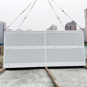 Mini casa contenedor portátil plegable prefabricada, Envío listo, 1 dormitorio, casa móvil plegable prefabricada para uso en centros comerciales y hoteles - Product Image 2