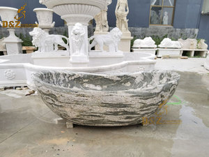 Marmo bianco di Pietra <span class=keywords><strong>Vasca</strong></span> Da Bagno Per La Vendita - Product Image 2