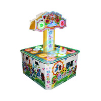 Gros Grenouille Marteau Frapper Machine De Jeu Grenouille Jouant À Des Jeux