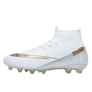 Chaussures de football FG personnalisables avec logo, nouvelle mode, respirantes, haut de gamme, pour intérieur/extérieur, pour hommes - Product Image 1