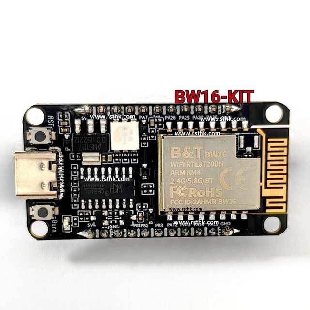 BW16 Dual-Band Wi-Fi+BLE 5.0 Module Development Board for Arduino with Type-C Interface Kit Included