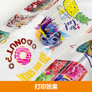 ฟิล์มถ่ายโอนความร้อนแบบด้านสองด้านสีขาว Bao Cai หนา 0.07 มม. ผลิตจากโพลีเอสเตอร์ สำหรับการพิมพ์ DTF - Product Image 2