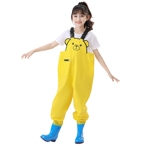 Topind Trọng lượng nhẹ PVC ngực <span class=keywords><strong>waders</strong></span> đánh cá cho trẻ em không thấm nước của trẻ em <span class=keywords><strong>waders</strong></span> - Product Image 1