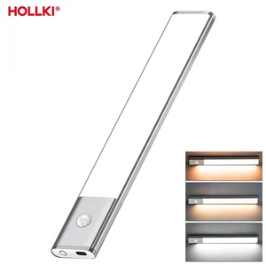 Trong Nhà Siêu Mỏng 200Mm-1000Mm Từ USB Có Thể Sạc Lại Cảm Biến Chuyển Động Ánh Sáng Ban Đêm Tủ Quần Áo Đèn LED Đèn Tủ - Product Image 1