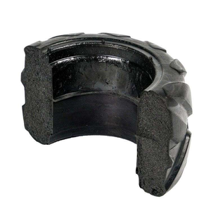 8*1,75 Vollgummi-Lenk rollen Eisen handwagen Schubkarre Rad Fabrik Großhandel für Einrad Mini Generator Mülleimer - Product Image 5