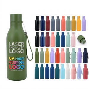 Borraccia Ecologica Senza BPA per <span class=keywords><strong>Sport</strong></span>, Campeggio ed Escursionismo, con Rivestimento Protettivo Durevole, Ideale per Fitness e Allenamenti - Product Image 1