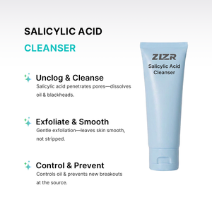 Limpiador Facial Antiacné con Ácido Salicílico, Control de Grasa, Aclarante, con Niacinamida, Aminoácidos, Espuma Hidratante Vegana - Product Image 2
