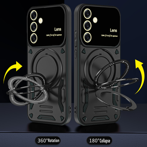 Fundas de teléfono móvil con anillo de dedo para <span class=keywords><strong>Samsung</strong></span> <span class=keywords><strong>Galaxy</strong></span> A17 A07 A16 A06 A26 A36 A56 A05S A50 S26 Pro Edge S25, fundas ultra a prueba de golpes - Product Image 5