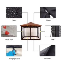 Tente parapluie grand voyage Camping tente répulsive suspendu dormir été lit pêche randonnée moustiquaire pour l'extérieur