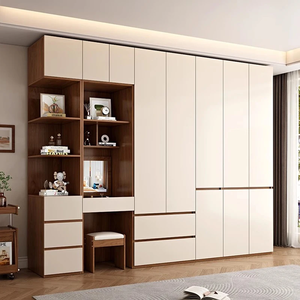Personalización de Armarios para Toda la Casa, Último Diseño de Lujo Japandi, Sistema de Armarios Inteligentes para Vestidor, Color Blanco Hueso - Product Image 2