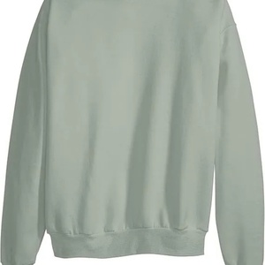 Sweat-shirt à capuche épais 300 GSM en molleton bouclette, couleur unie, avec logo brodé, coupe oversize, écologique, idéal pour l'automne - Product Image 6